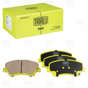 Колодки тормозные дисковые передние керамические PRO т/с Bosch R15 PF2208CR TRIALLI