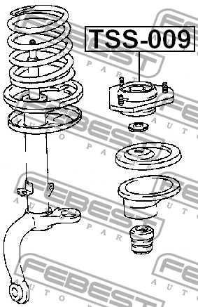 Опора амортизатора TSS-009 TSS-009 FEBEST