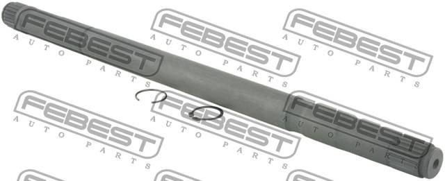 Полуось правая FORD FOCUS CB4 2008-2011 [EU] 2112-FOCIIRH 2112-FOCIIRH FEBEST