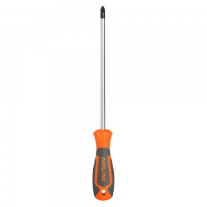 Отвертка крестовая PH3х200 мм "AIRLINE" (эргономич. рукоятка; намагничен. наконе AT-SP3-05 AIRLINE