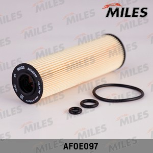 Фильтр масляный (вставка) MERCEDES BENZ W203/204/211/C209 1.6/1.8 Kompressor/SPR AFOE097 MILES