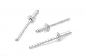 комплект заклепок! 50 шт. алюминий D3.2х10мм\ 451310 DELO TEHNICI