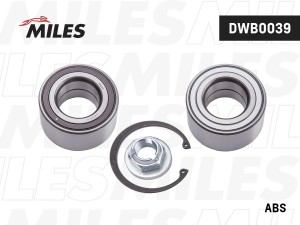 Подшипник ступицы передний FORD TOURNEO CONNECT/TRANSIT CONNECT 02- с ABS (SKF V DWB0039 MILES