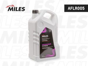 Антифриз готов к применению G12++ (фиолетовый, SUPER LONG LIFE COOLANT -40C) 5кг AFLR005 MILES