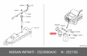 Реле 25230-80A0C NISSAN