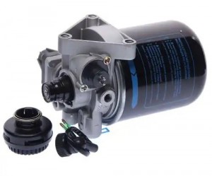 Осушитель воздуха МАЗ,КАМАЗ,ПАЗ,ЛИАЗ (24V, 4 выхода) MEGAPOWER 350-23-002 MEGA POWER