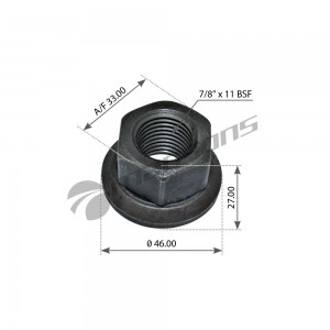 SCANIA 2/3/4/5/6 SERIE/AD90/AD100 7/8X27,7X11BSF / Topcover по ключ 32 100.084 MANSONS