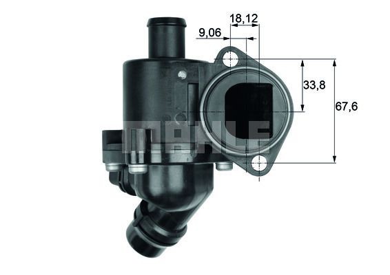Термостат VW Passat (01-05) AUDI A4 (01-04),A6 (01-05) (100град.) MAHLE TM 3 100 MAHLE KNECHT
