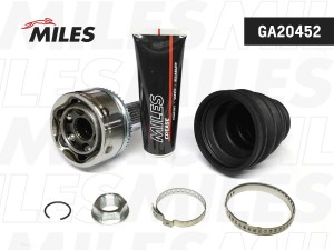 ШРУС наружный TOYOTA AVENSIS 1.8/2.0 97-01 (с ABS) (GKN 303894) GA20452 GA20452 MILES