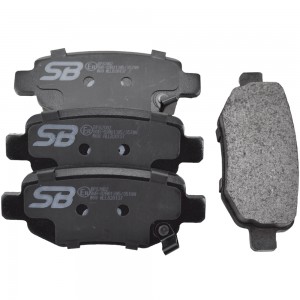 Колодки тормозные CHERY TIGGO 7 - задние BP82002 BP82002 SB NAGAMOCHI