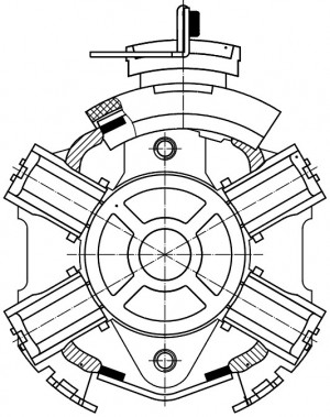 Узел щеточный стартера для а.м Ford Transit 06- 2.2TDCi,PSA Boxer 06- 2.2HDi VBS VBS1001 START VOLT