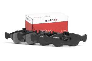 Колодки тормозные задние дисковые к-кт 3010055 3010055 METACO