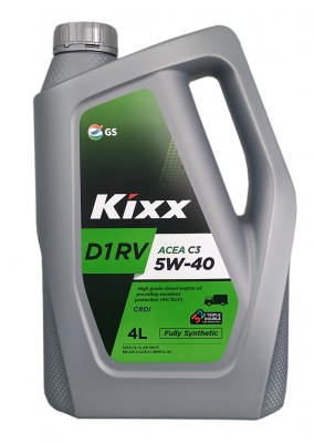 KIXX D1 RV 5W40 C3 4Л API CF, SN ACEA B4, C3, A3 MB 229.51, 229.3 VW 502.00, 505 L2013440E1 KIXX
