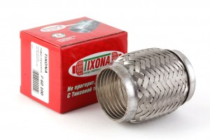 Труба гофрированная (сталь 304 с внутренним металлорукавом) 60/100 P60100 P60100 TIXONA