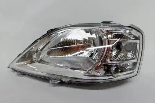 Фара левая Renault Logan 1 2009-2014, повторитель ближе к крылу, с корректором OEM0169FL OEMPARTS