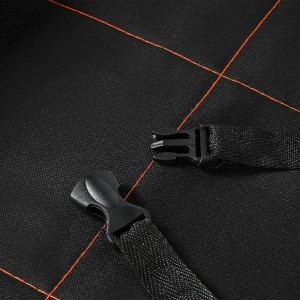 Накидка защитная "AIRLINE" (под детское автокресло с карманом) полиэстер, черный AO-CS-03 AIRLINE