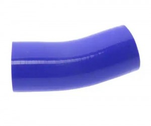 Шланг ГАЗ-3302 нагнетательный синий силикон угловой дв.CUMMINS ISF 2.8 (L=160мм, 13016025 MEGA POWER
