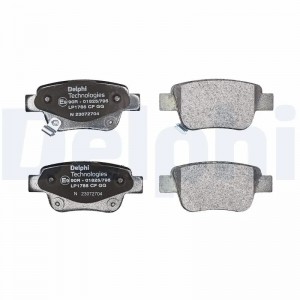 LP1785 колодки дисковые з.\ Toyota Avensis 1.6i-2.4D-4D 03> LP1785 DELPHI
