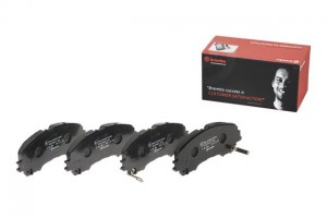 P56106 колодки дисковые передние!\ Nissan X-Trail, Infiniti Q50 1.6dCi/2.2D 13> P56106 BREMBO