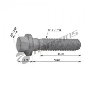 Болт карданного шарнира (М12*1.75P, L-50, l-41)  10шт 100.569 MANSONS