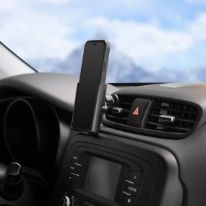 Держатель телефона на дефлектор черный AIRLINE AMS-U-25 AIRLINE
