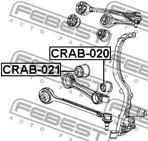 Сайлентблок передн поперечн тяги CHRYSLER 300 2005- CRAB-020 CRAB-020 FEBEST