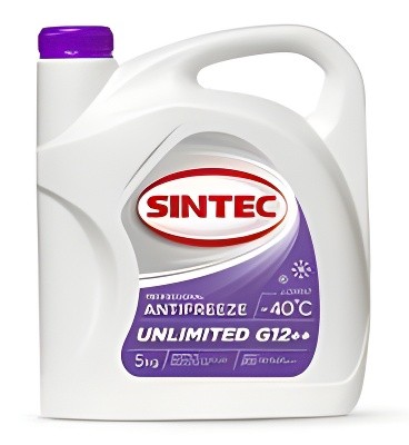 Антифриз SINTEC OEM UNLIMITED  -40  G12++ фиолетовый 5л 902865 803584 803584 SINTEC