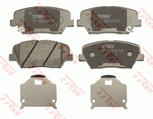 Колодки передние SORENTO II, I30 II, ELANTRA (MD, UD) GDB3549 GDB3549 TRW