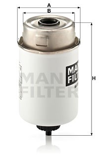 RANGE ROVER III (LM) 3.6TD WK8015 MANN FILTER