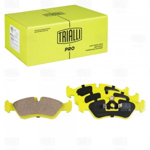 Колодки тормозные дисковые передние R14 керамические PRO PF051202CR TRIALLI