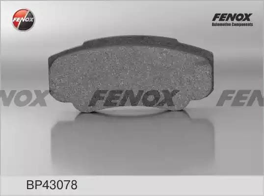 Колодки задние Fiat Ducato 94-02/02-, CITROEN Jumper 94-02/02 BP43078 BP43078 FENOX