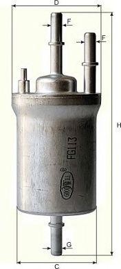 Фильтр топливный FG113 FG 113 GOODWILL