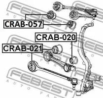 САЙЛЕНТБЛОК ПЕРЕДНЕГО ВЕРХНЕГО РЫЧАГА подходит для CHRYSLER 300C 2004-2010 CRAB- CRAB-057 FEBEST