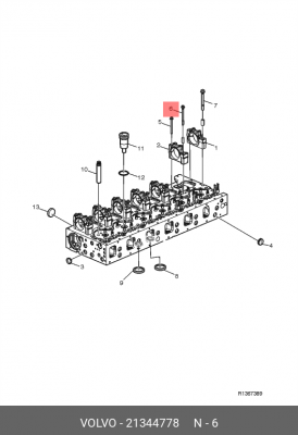 болт !М10x120 \VOLVO 21344778 VOLVO