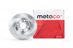 Диск тормозной передний не вентилируемый 3100001 3100001 METACO
