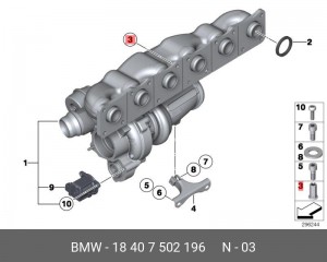 BMW 18 40 7 502 196 BMW