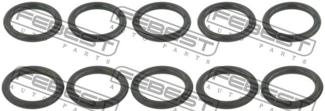 Кольцо уплотнительное системы охлаждения OPEL ASTRA10-15 (компл-10шт) RINGWH-007 RINGWH-007-PCS10 FEBEST