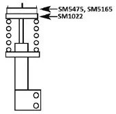 Опора амортизатора SM5475 SM5475 KAYABA