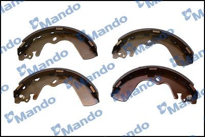 Колодки тормозные HYUNDAI Porter задние барабанные (4шт.) MANDO MLH13 MANDO