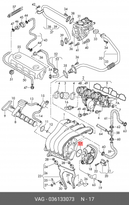 VW GOLF IV/BORA/LUPO 036 133 073 VAG