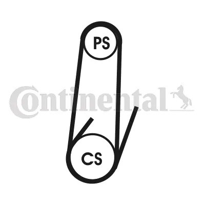 Ремень поликлиновой 4PK711ELAST CONTINENTAL