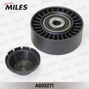 Ролик ремня приводного HYUNDAI SONATA/KIA SORENTO 3.3/3.8 05- (INA 532057910) AG AG03271 MILES