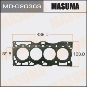 прокладка ГБЦ!\ Nissan Primera 2.0 16V QR20DE 02> MD-02036S MASUMA