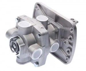 Кран ЗИЛ,КАМАЗ,МАЗ тормозной 2-х секционный подпедальный MEGAPOWER 35016001 MEGA POWER