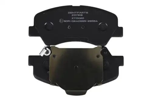 колодки тор. диск. перед. с антиск. пл.! (P18025) Geely Atlas NL3/Emgrand X7 NL- Z07816 ZENTPARTS