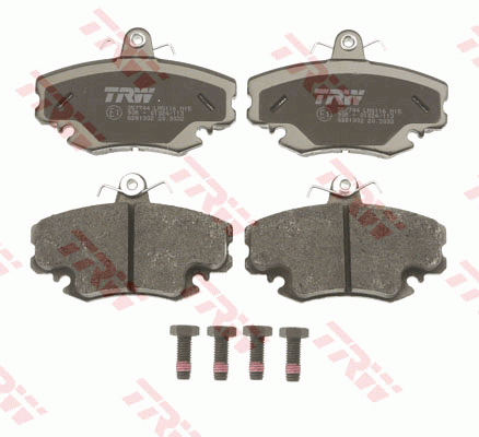 Колодки тормозные ЛАДА Largus RENAULT Logan,Clio передние (4шт.) TRW GDB1332 TRW