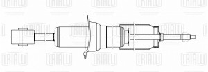Амортизатор Toyota HiLux (04-) 4WD перед. лев./прав. (AG 19014) AG 19014 TRIALLI
