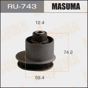 сайлентблок задней балки!\ Mazda Demio DY3/DY5 02-07 RU-743 MASUMA