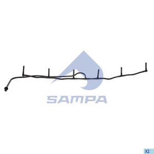 Трубка топливная SCANIA P,G,R,T series (для прокачки) SAMPA 045198 SAMPA