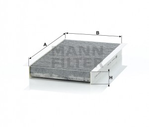 Фильтр воздушный салона LAND ROVER Discovery угольный MANN CUK2747 MANN FILTER